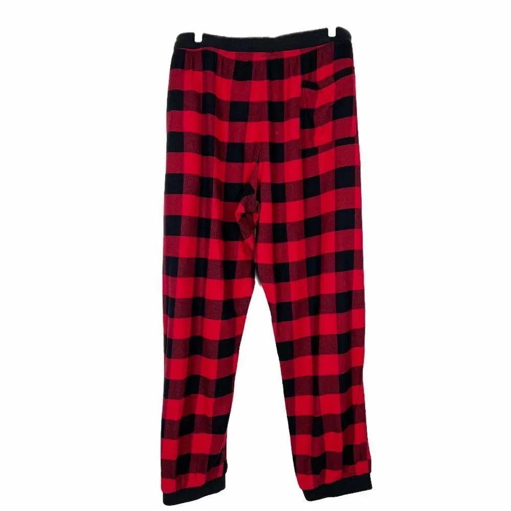 NWT America Eagle Buffalo Plaid Pajama Pant Men's Size XXXL Flannel Jogger